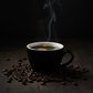 Sealed bag of freshly roasted French Roast coffee with dark, smoky Arabica beans from Central America