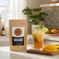 Refreshing Mango Treat tea with mango flavor in hot and iced options