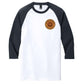 OPCC Half Sleeve Crew District DM136 3/4-Sleeve Raglan shirt with tear-away label and rib knit neck