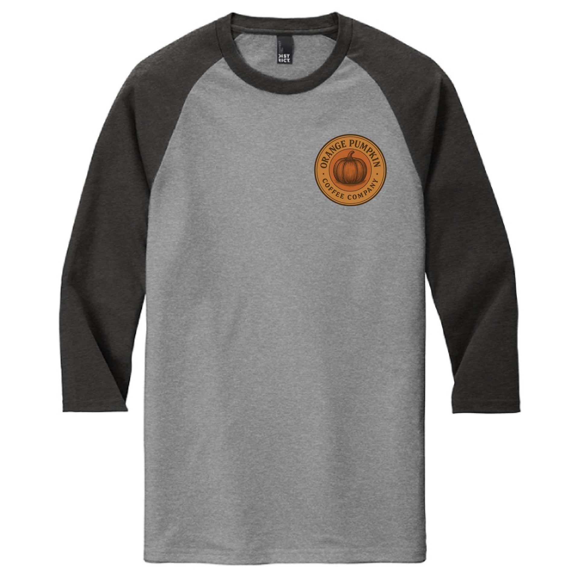 OPCC Half Sleeve Crew District DM136 3/4-Sleeve Raglan shirt made of polyester cotton rayon blend