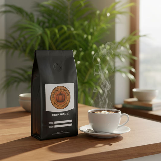Papua New Guinea coffee beans medium roast with caramel, honey, and fruit notes from Chimbu Province